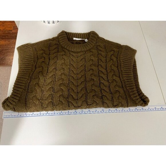 Cloth by Design Sweater Vest Womens Size S Cable-Knit Dark Academia - Picture 12 of 12